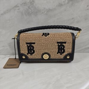 Burberry Tan and Black Women's Bag